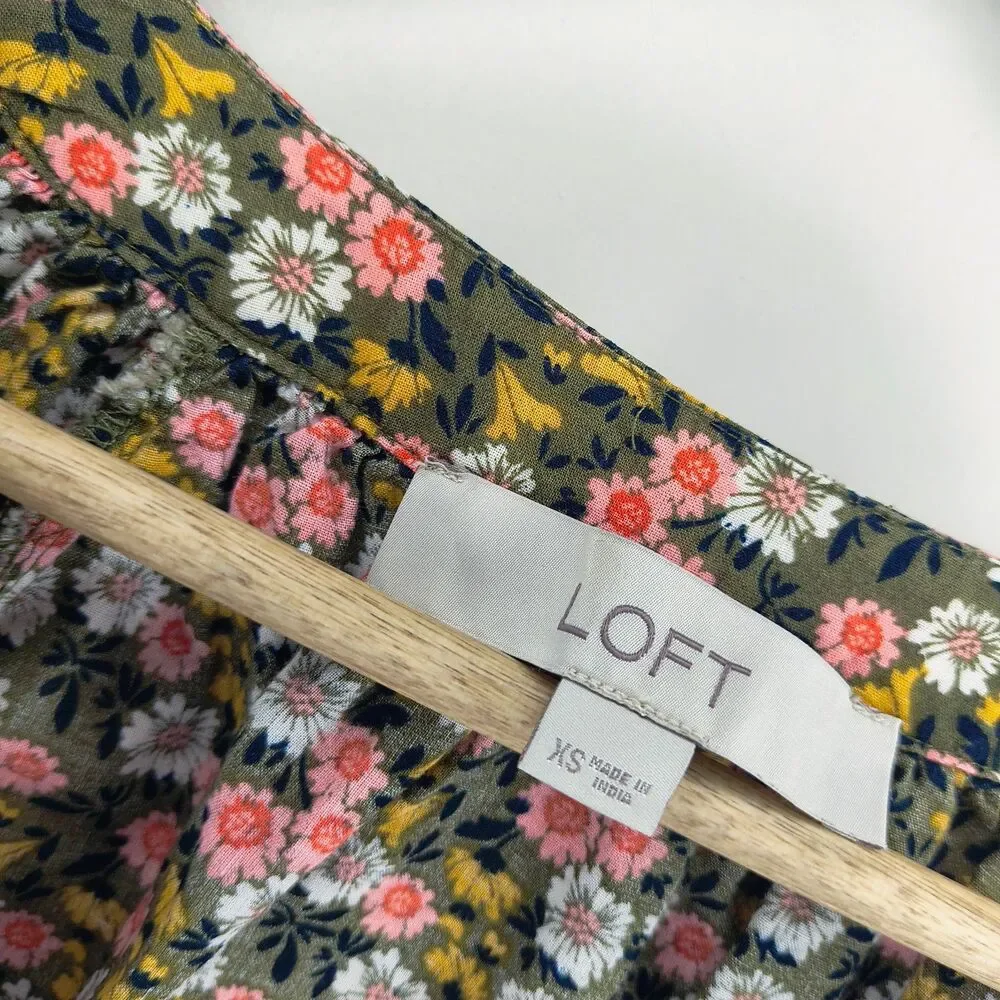 LOFT floral blouse free