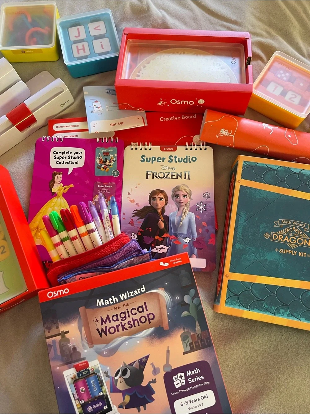 Huge Osmo Learning Bundle – Math, Coding, Disney & STEM Games