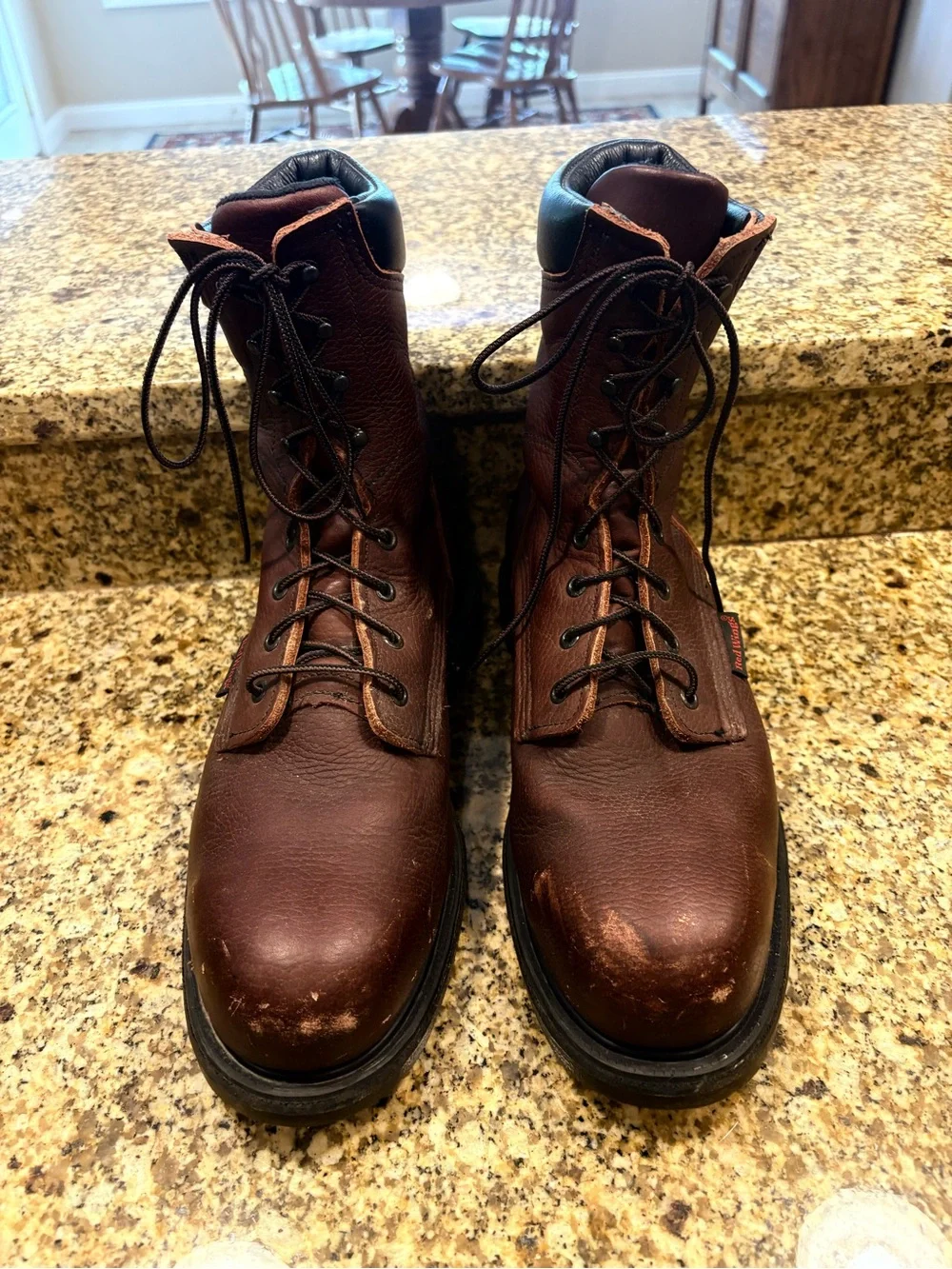 Red Wing Shoes light scuffing