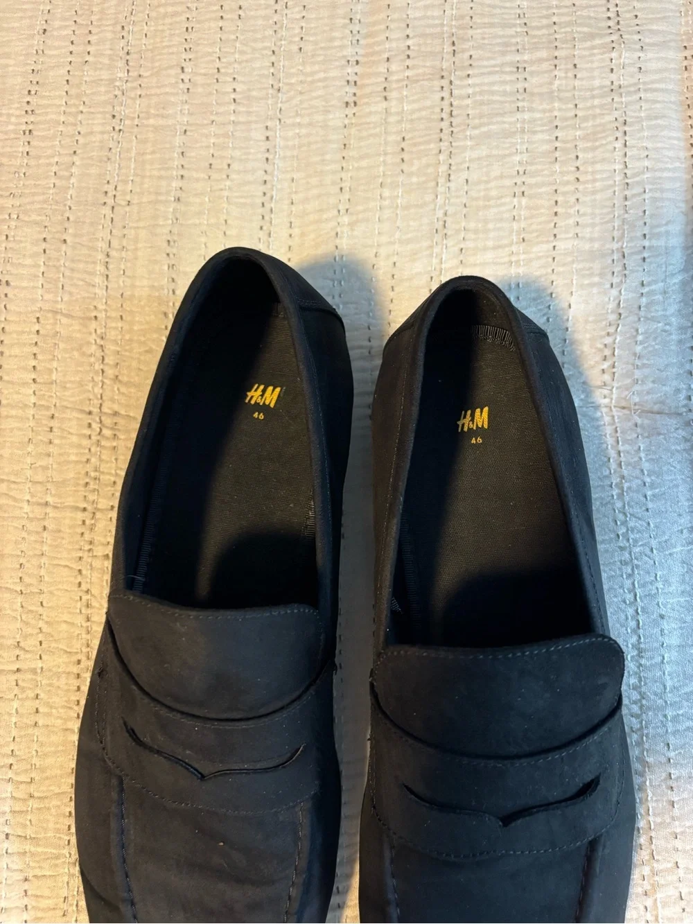 H&M Black Men's Slip-On Loafers
