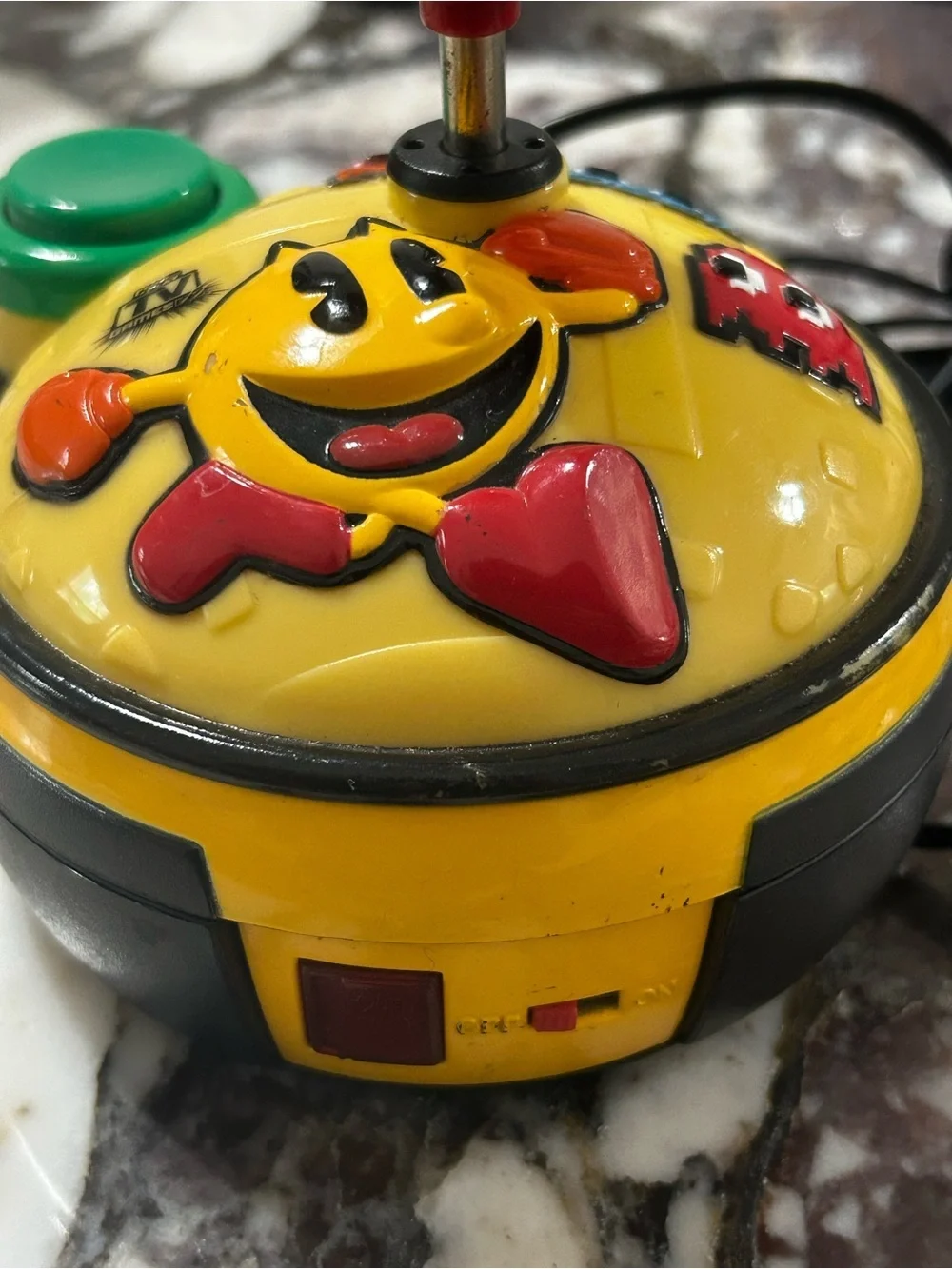 Vintage 2007 Jakks Pacific Namco Pac-Man Plug & Play TV Games Built In Control