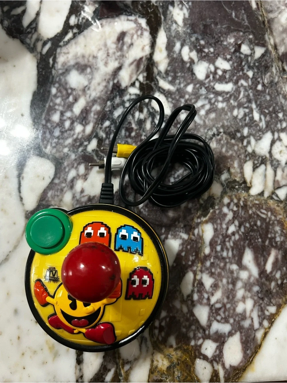 Vintage 2007 Jakks Pacific Namco Pac-Man Plug & Play TV Games Built In Control