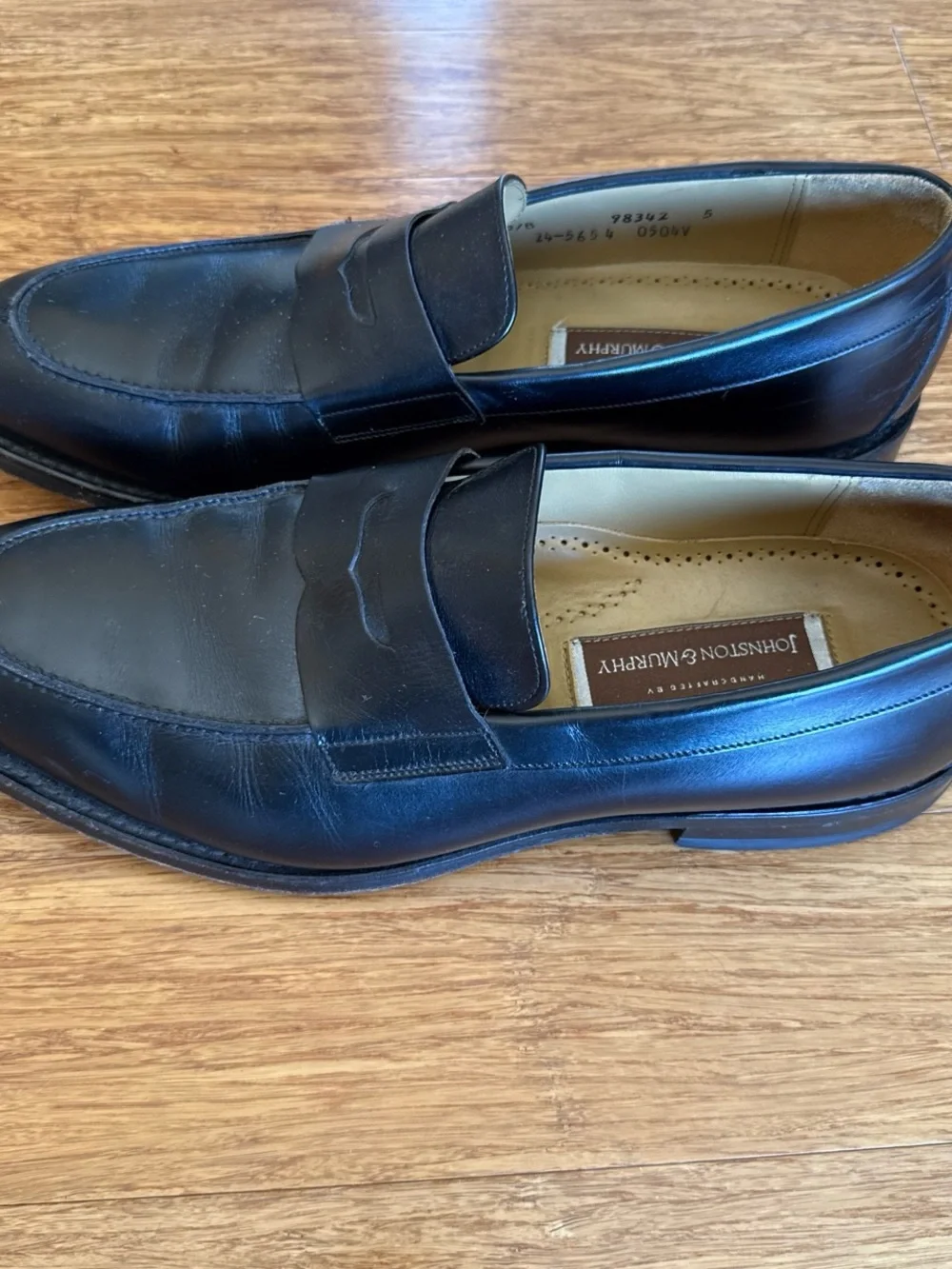 Johnston & Murphy worn only