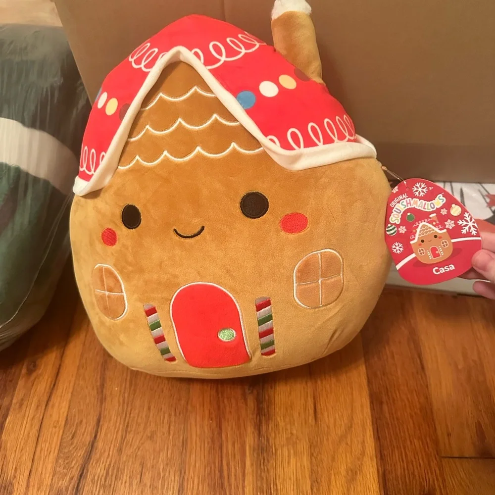Squishmallow Gingerbread House- casa