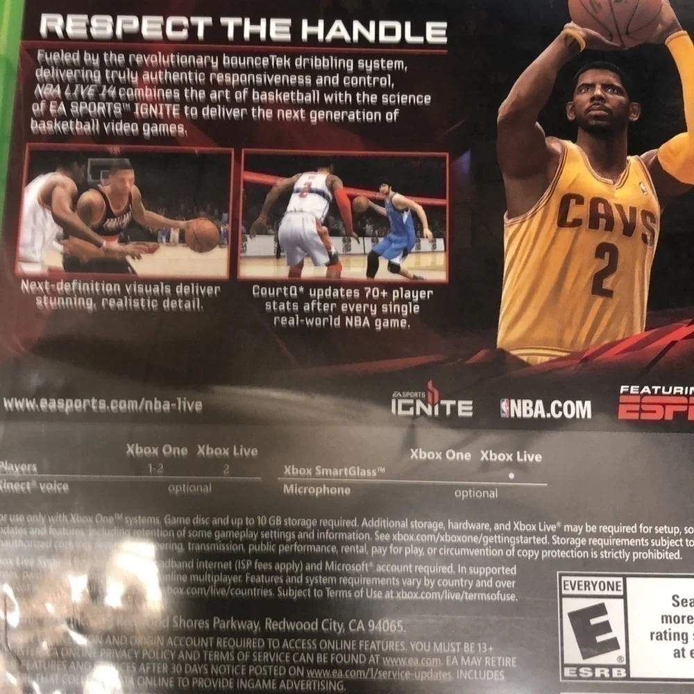 XBOX ONE games data no
