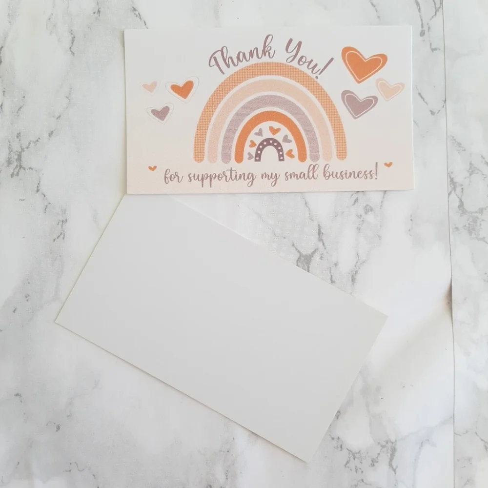 50 Thank You Cards Assorted