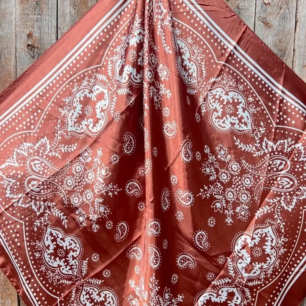 Rodeo Drive print rag statement