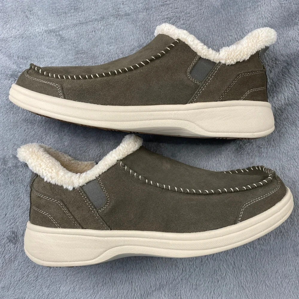Orthofeet leather slippers