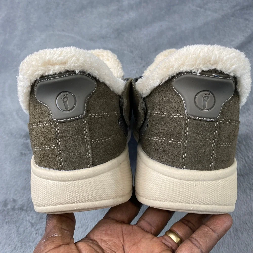 Orthofeet leather slippers