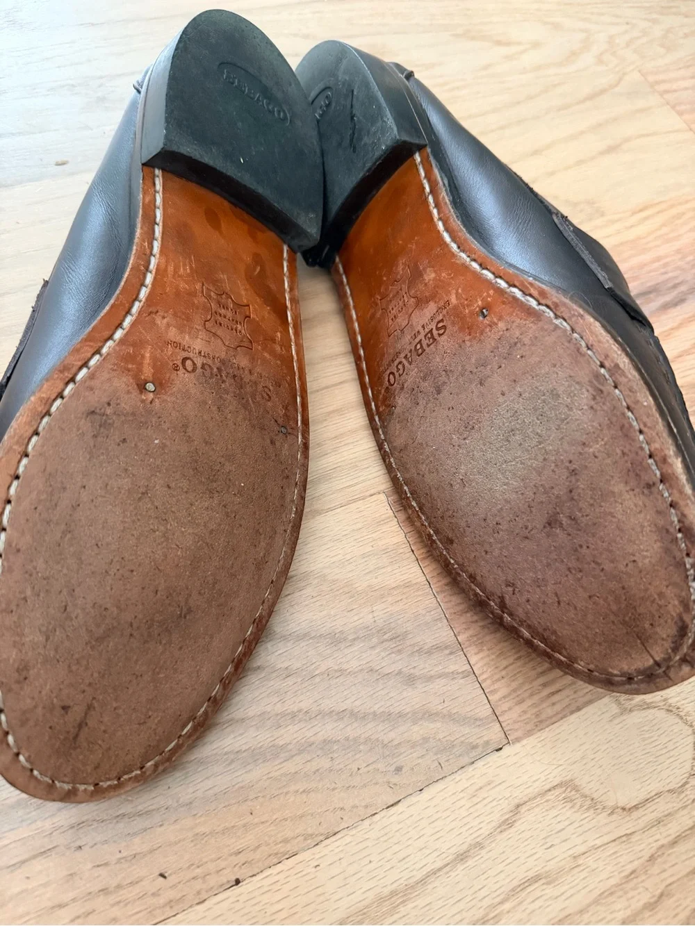 Sebago men leather