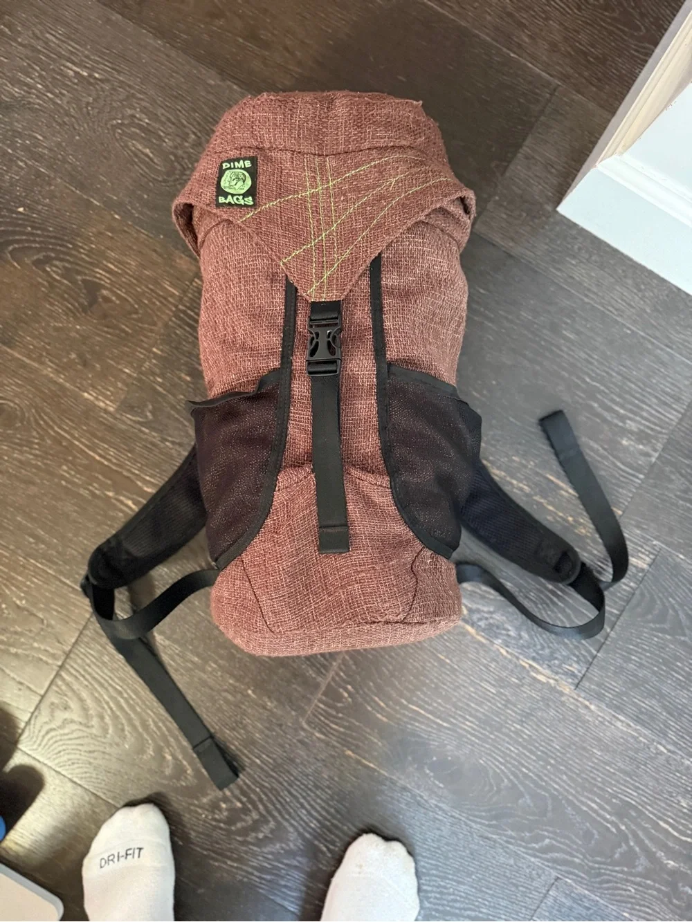 Dime Bags CONVERSION TUBE Backpack in Rust