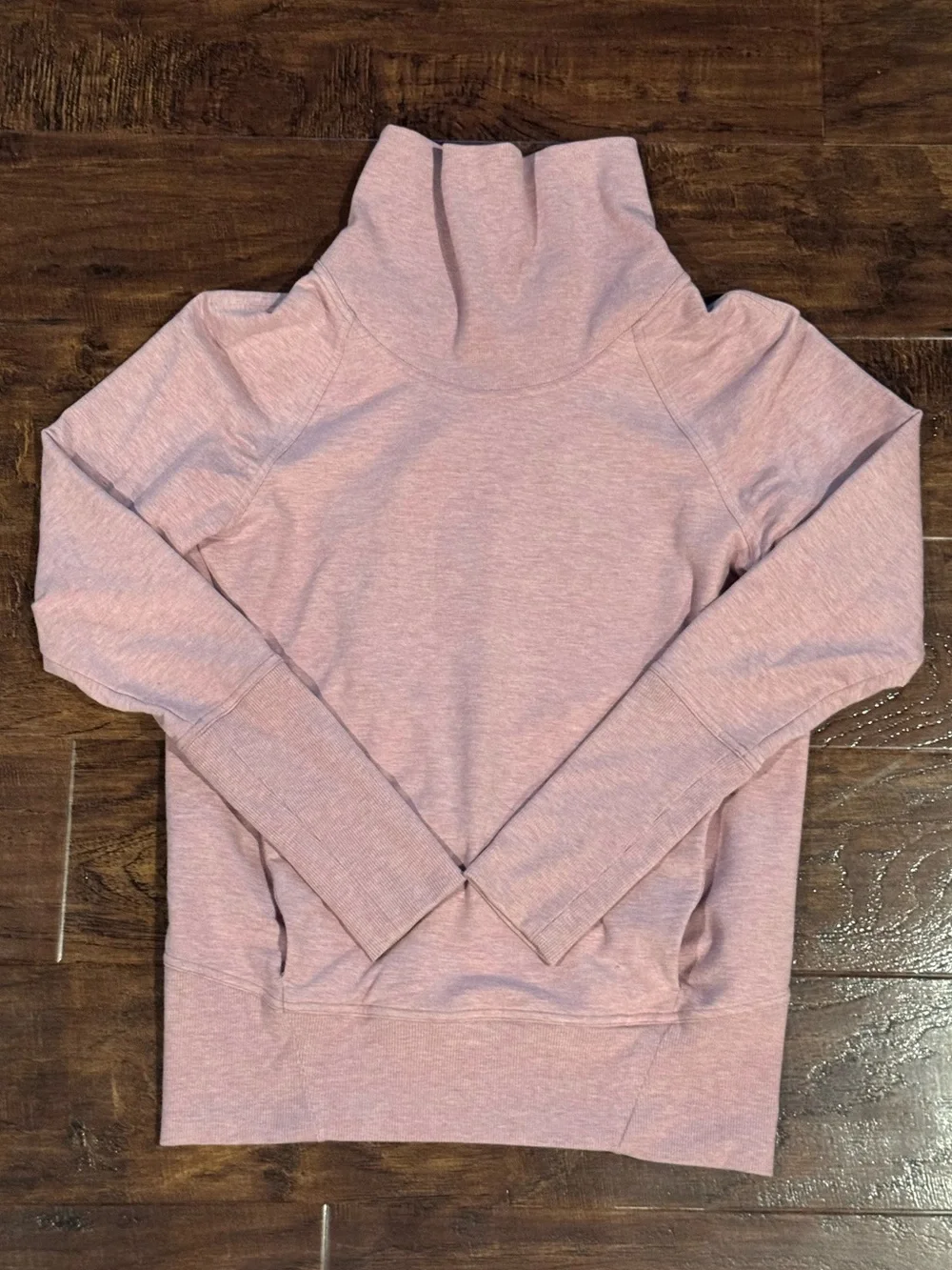 Lululemon High Lines Pullover Heathered Vintage Mauve Size 6