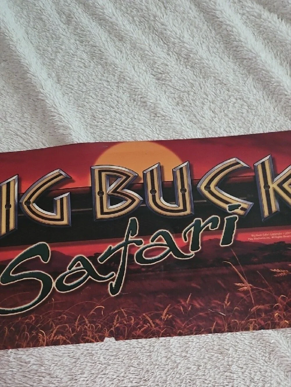 raw thrills big buck