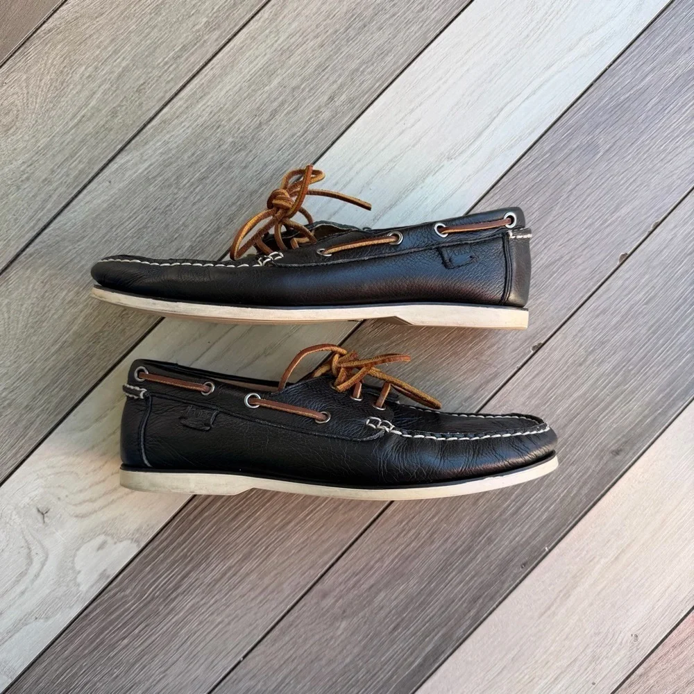 Polo Ralph Lauren Merton Leather Boat Shoe