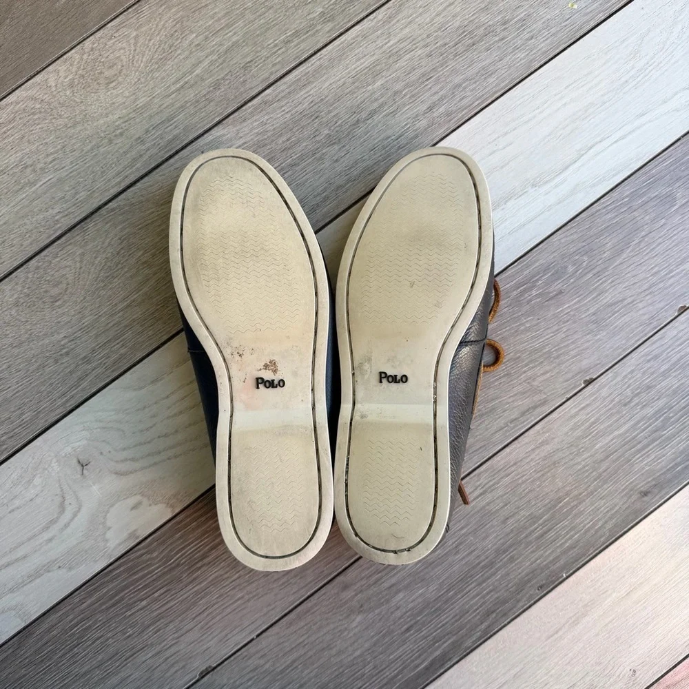 Polo Ralph Lauren Merton Leather Boat Shoe
