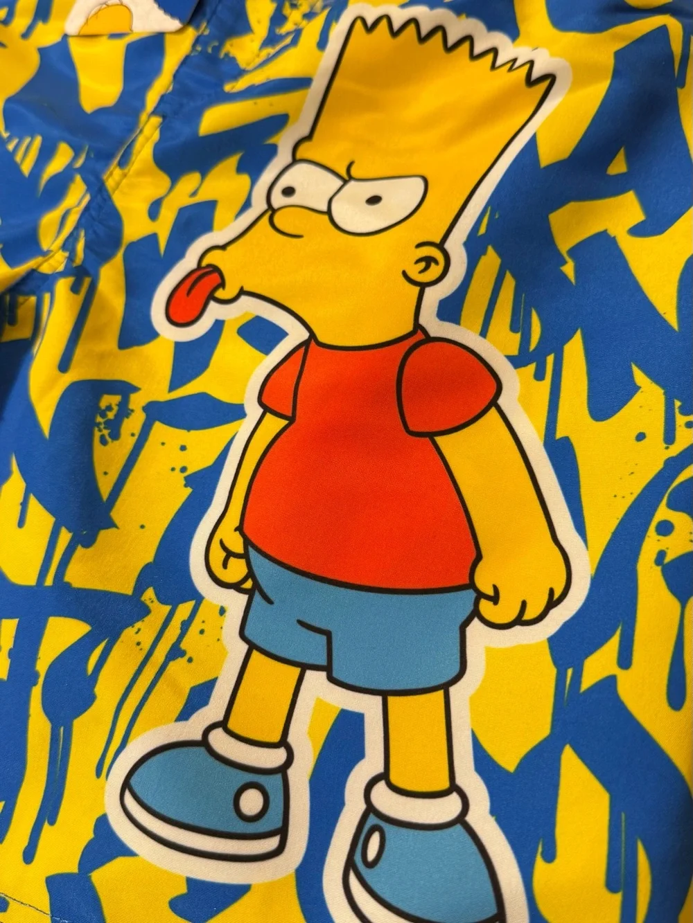 Simpsons kids swim