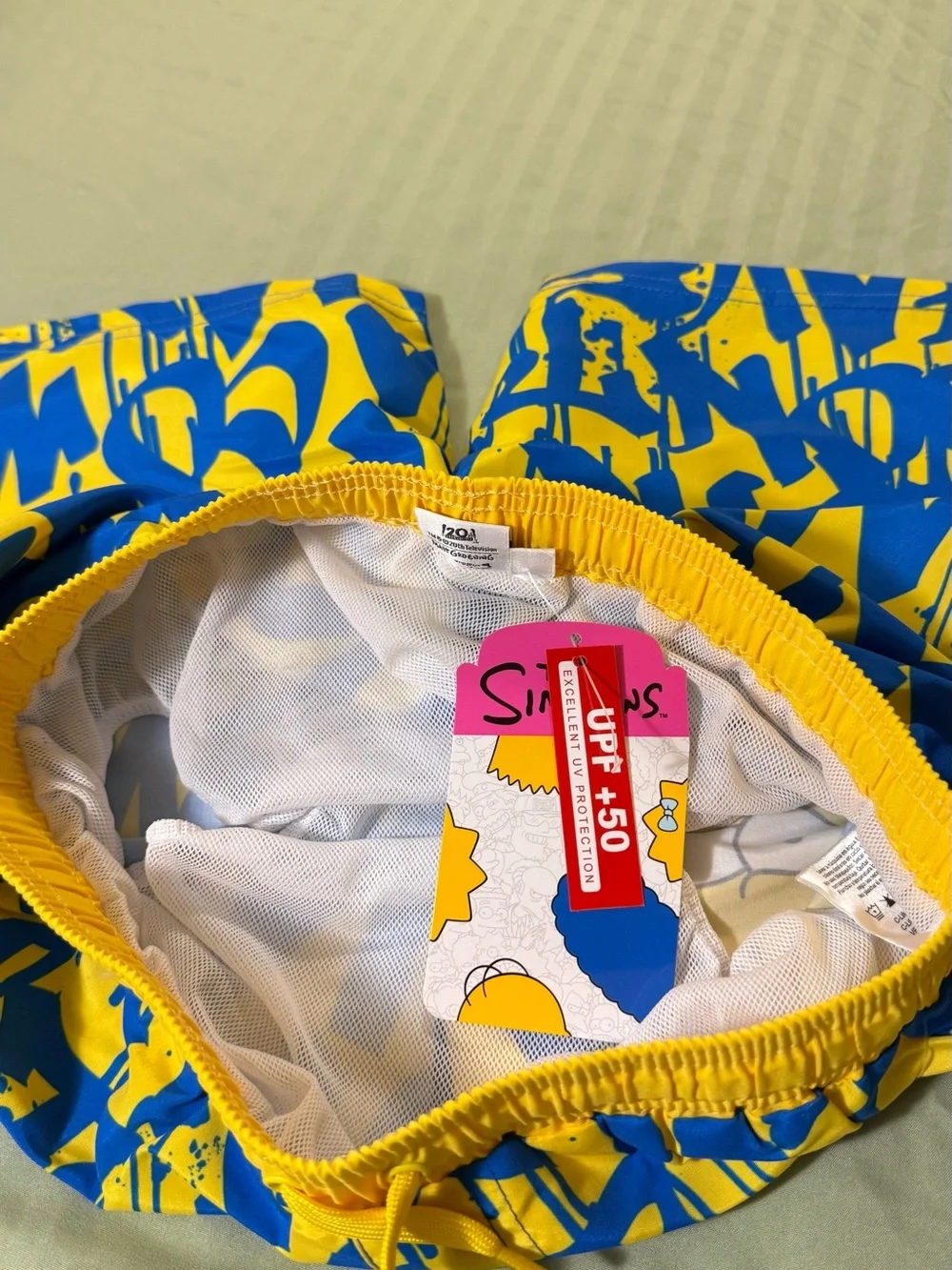 Simpsons kids swim