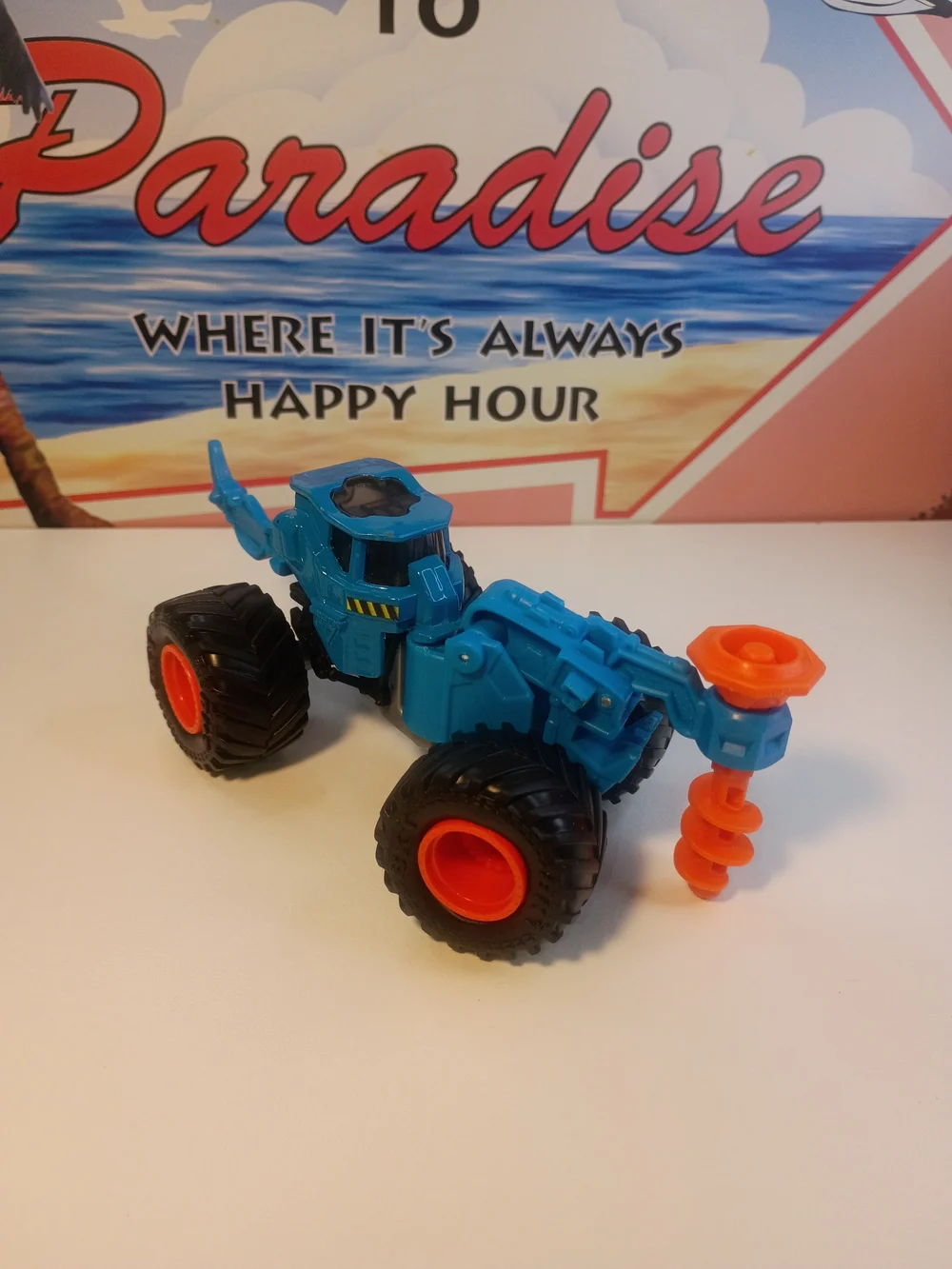 Monster Jam Drilliam Dirt Squad Blue 1/64 Scale
