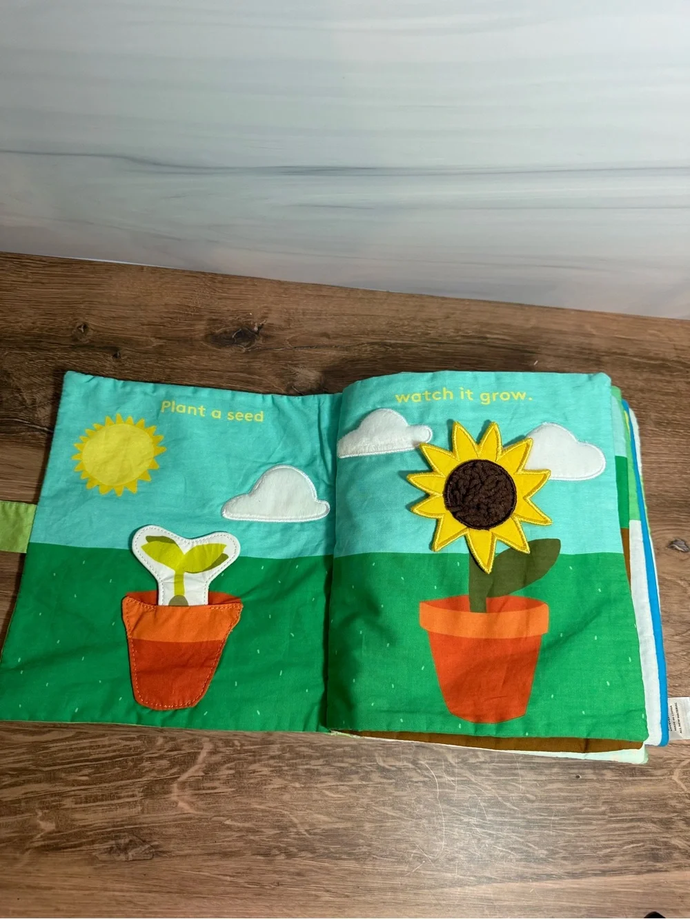 Lovevery Plant Seed Soft Book