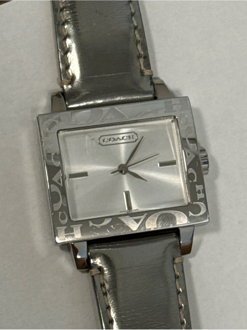 Coach watch square