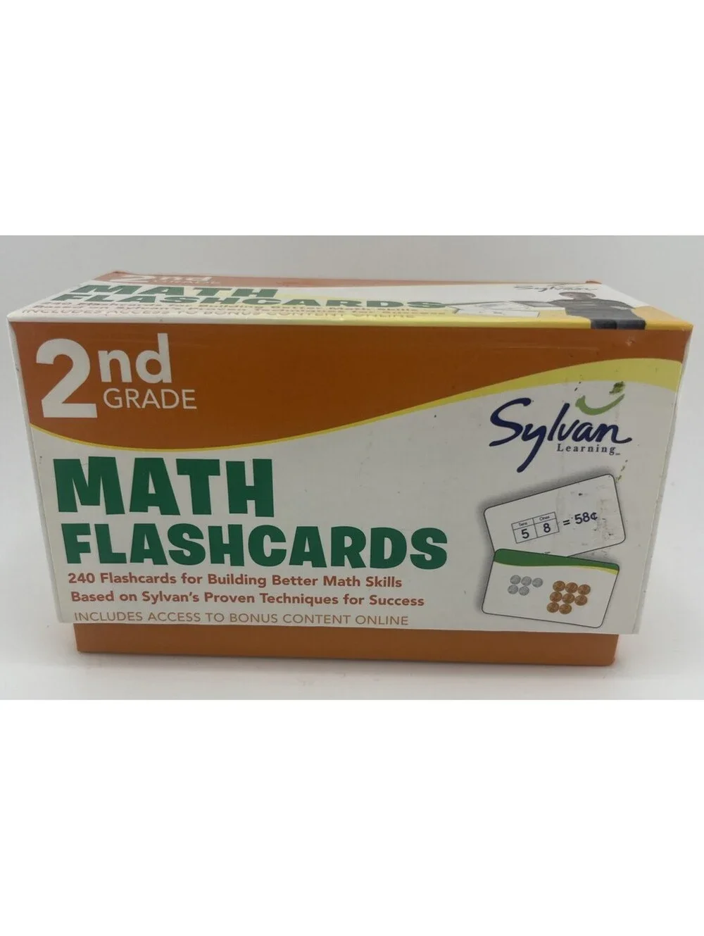 Sylvan Learning 3rd Grade Math Flashcards 240 Cards Multiplication Division 2013