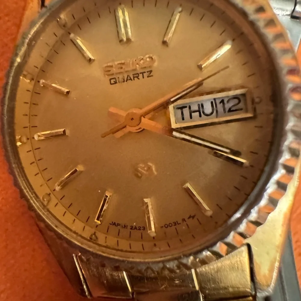 Seiko Timeless Gold Women’s Watch
