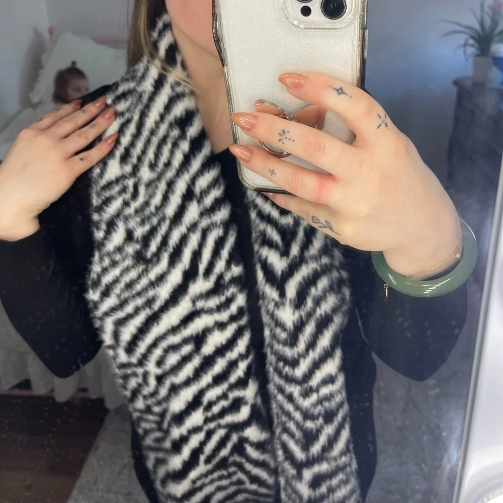 Coco + Carmen Zebra Scarf