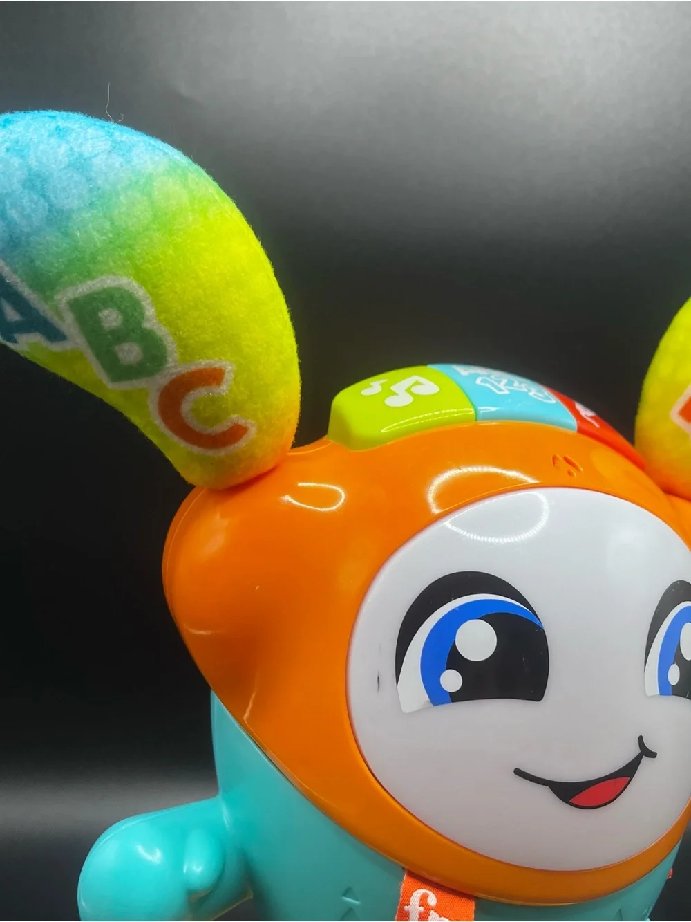 Fisher-Price DJ Bouncin' Beats Interactive Musical Singing Learning Toy ABC 123