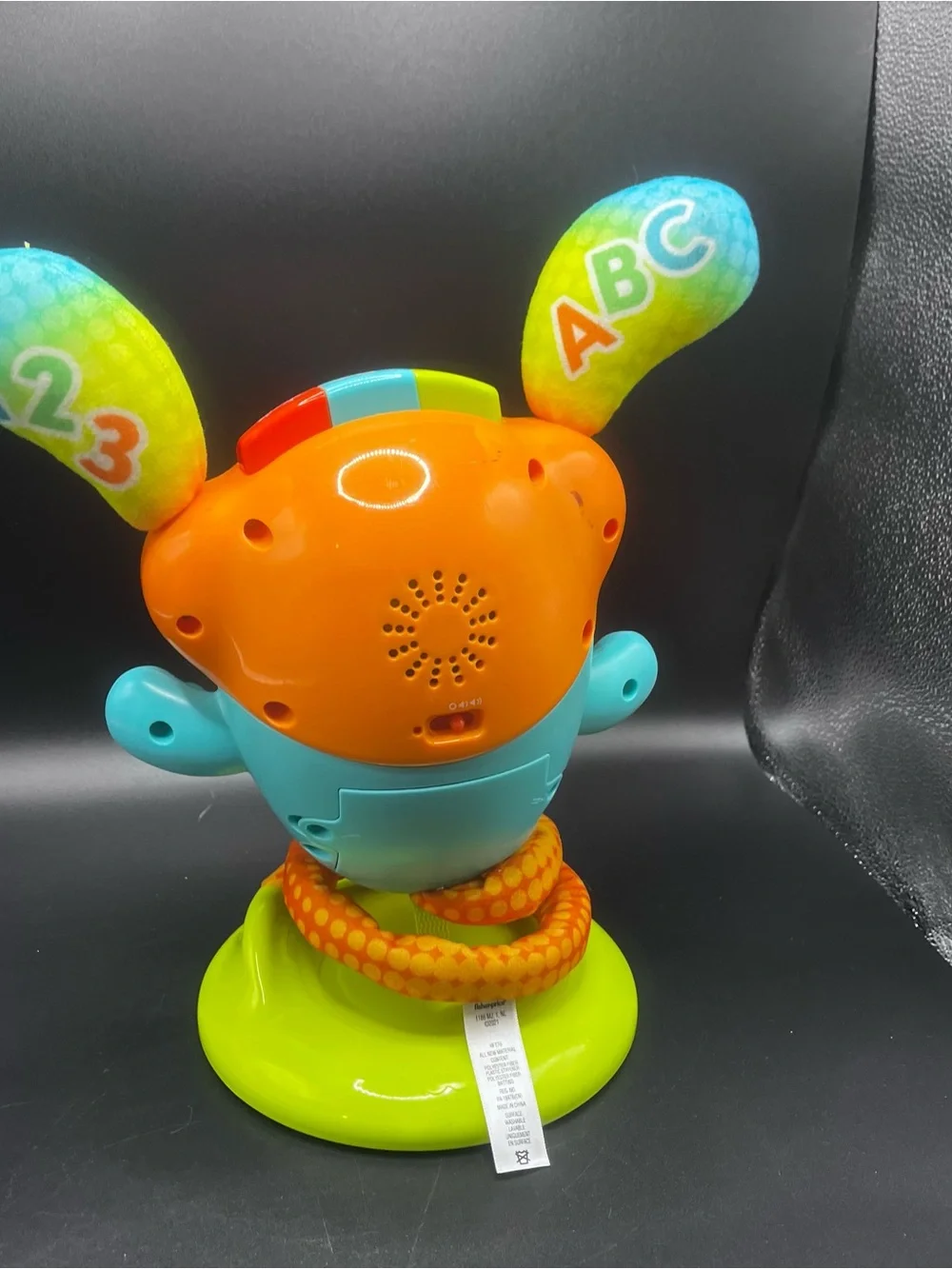 Fisher-Price DJ Bouncin' Beats Interactive Musical Singing Learning Toy ABC 123