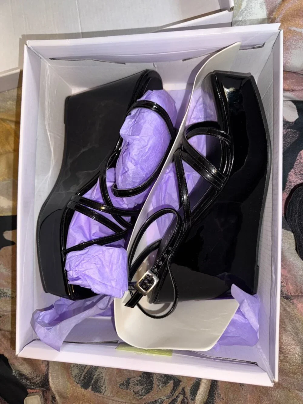 Steve Madden wedges 💜 or