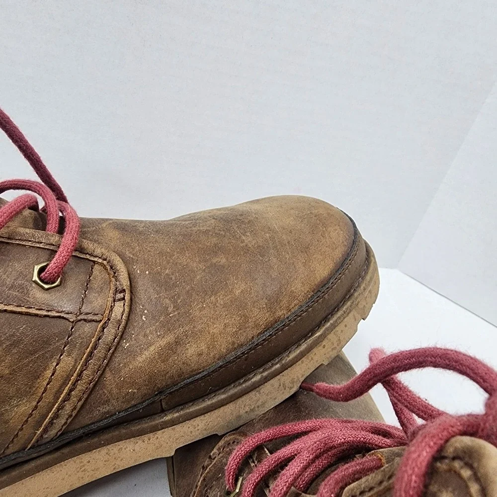 UGG Chukka Men's Size 10 F27019C Winter Boots -Chestnut Suede Waterproof  EUC