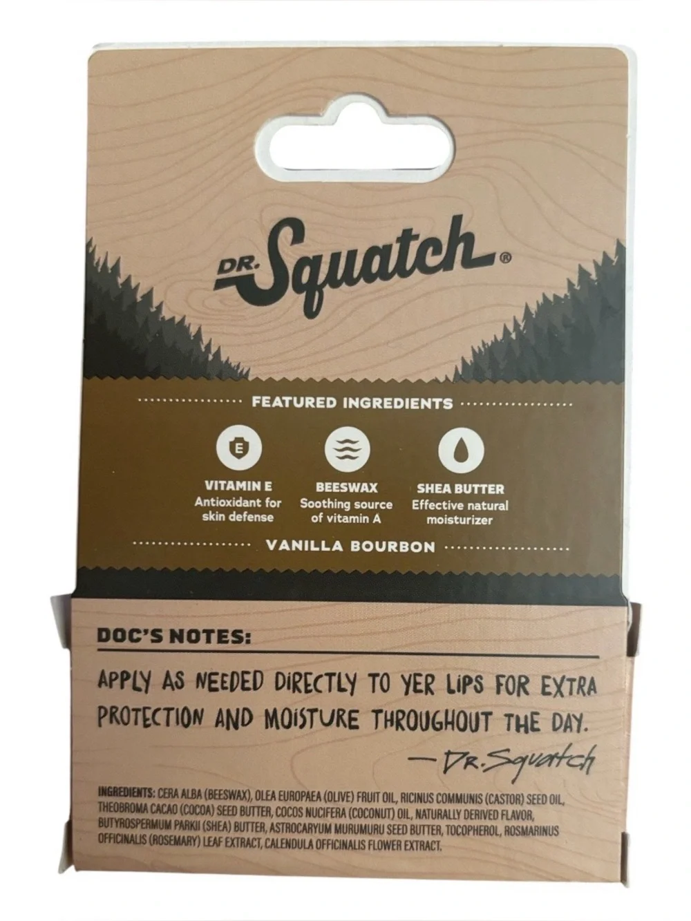 Dr. Squatch brand dr