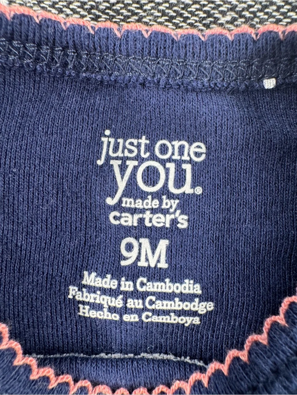 Carters navy long
