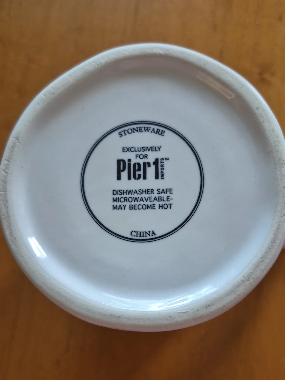 Pier 1 ceramic mug