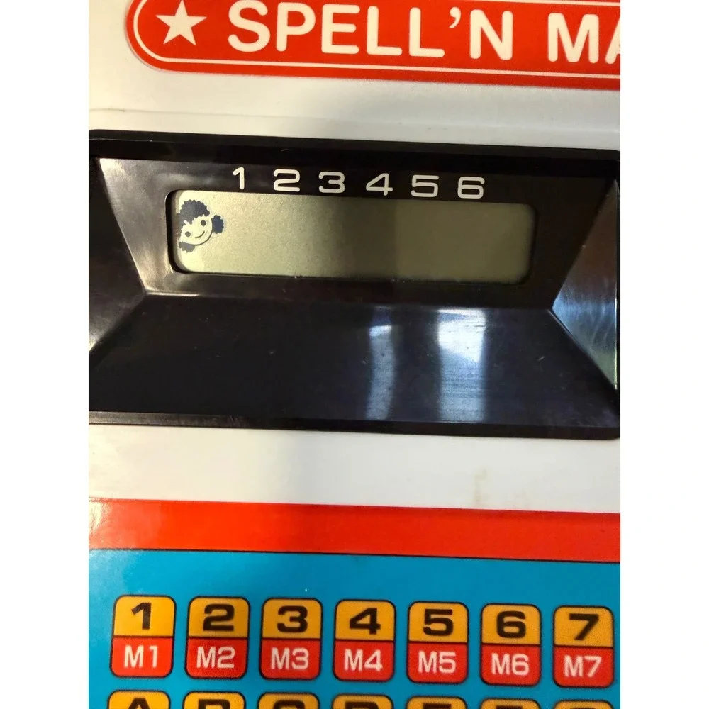 Vintage Radio Shack Spell N Math Electronic Learning Toy 60-1093 Boxed Manual
