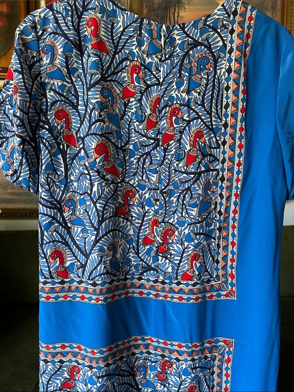 Tory Burch bold blue