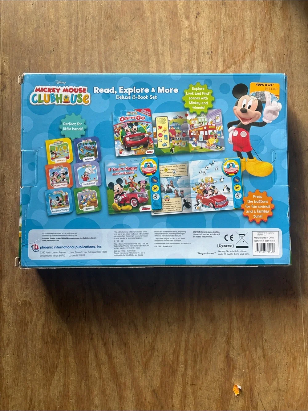 Disney mickey book clubhouse