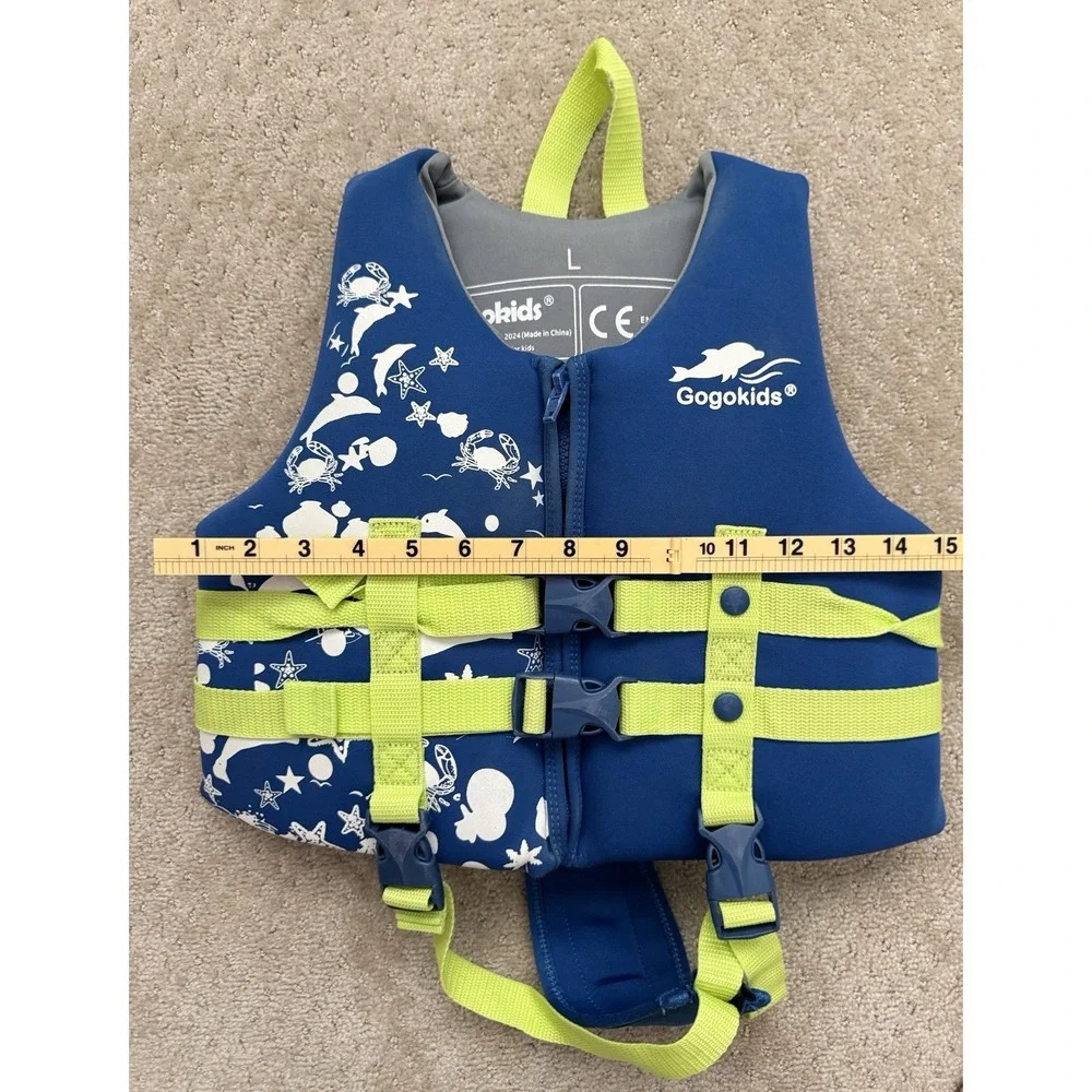 GOGOKIDS Swim Vest Life Jacket Boys Girls Float Swimsuit Buoyancy Swimwear-LARGE