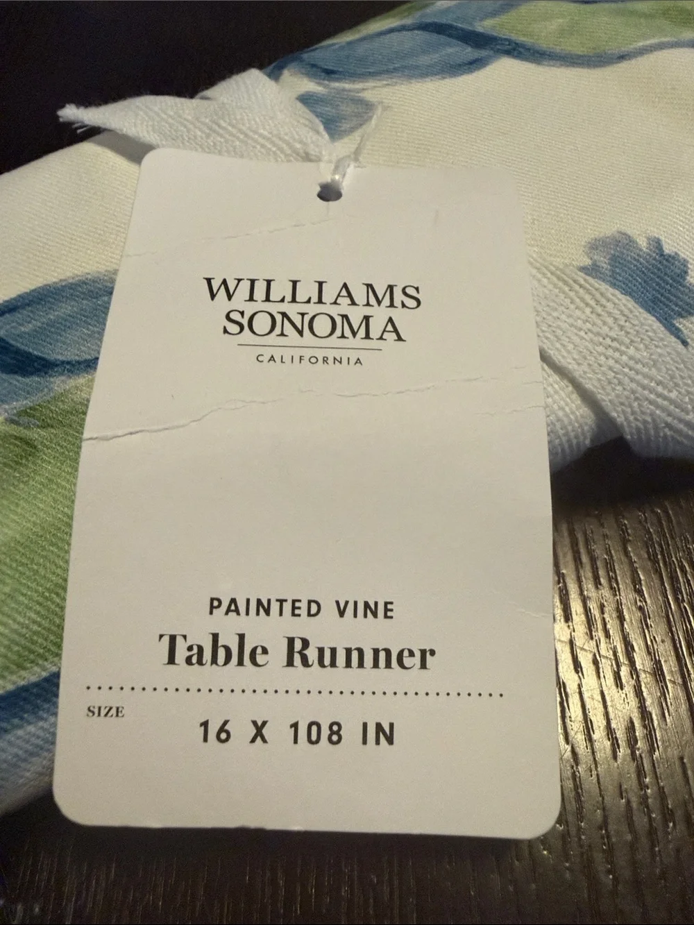 Williams Sonoma leaves berries