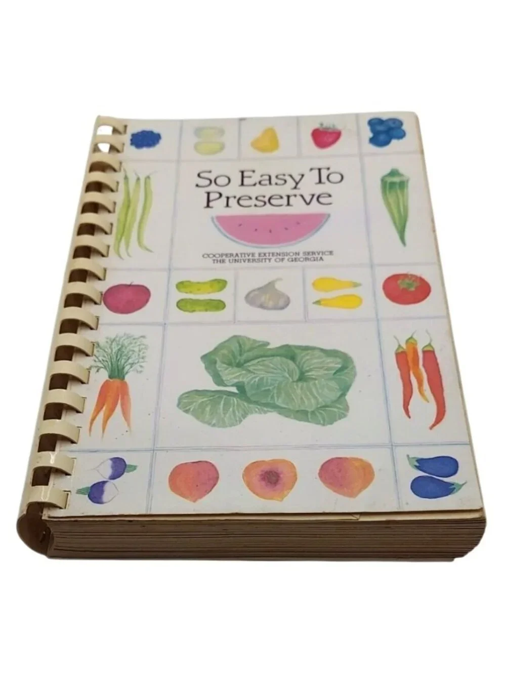So Easy To Preserve 2nd Edition University Of Georgia Spiral Bound Book Canning