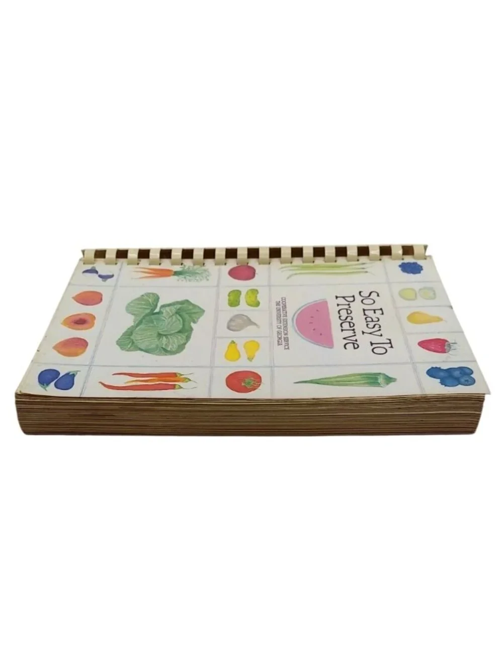 So Easy To Preserve 2nd Edition University Of Georgia Spiral Bound Book Canning