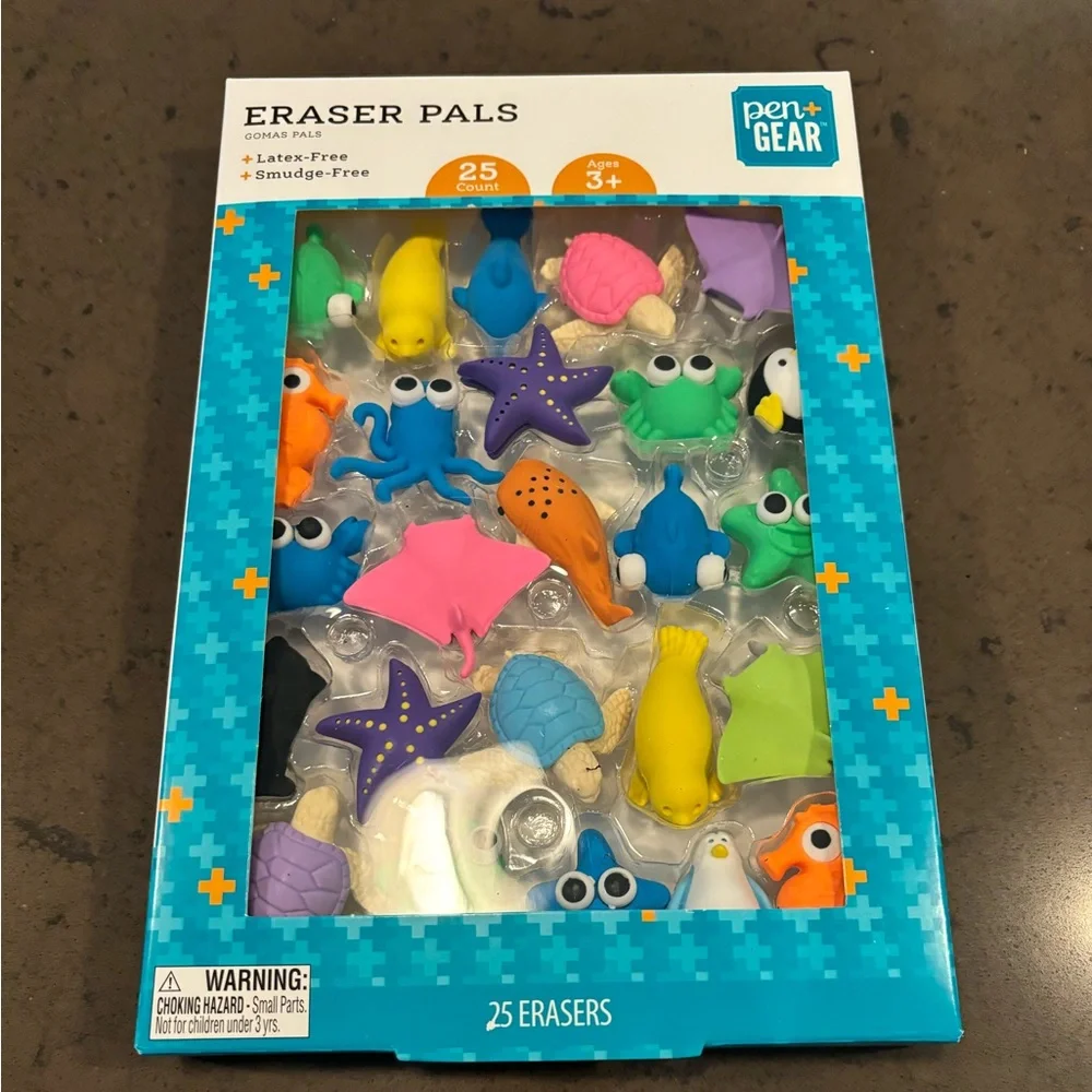 N/A shipping 25 erasers