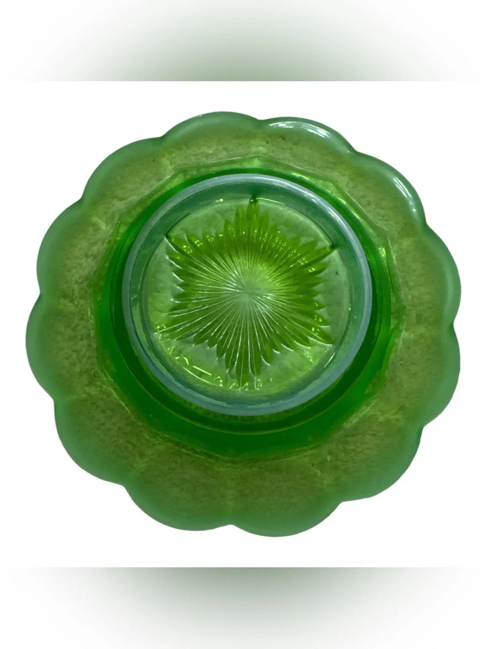 Mosser Glass vintage green