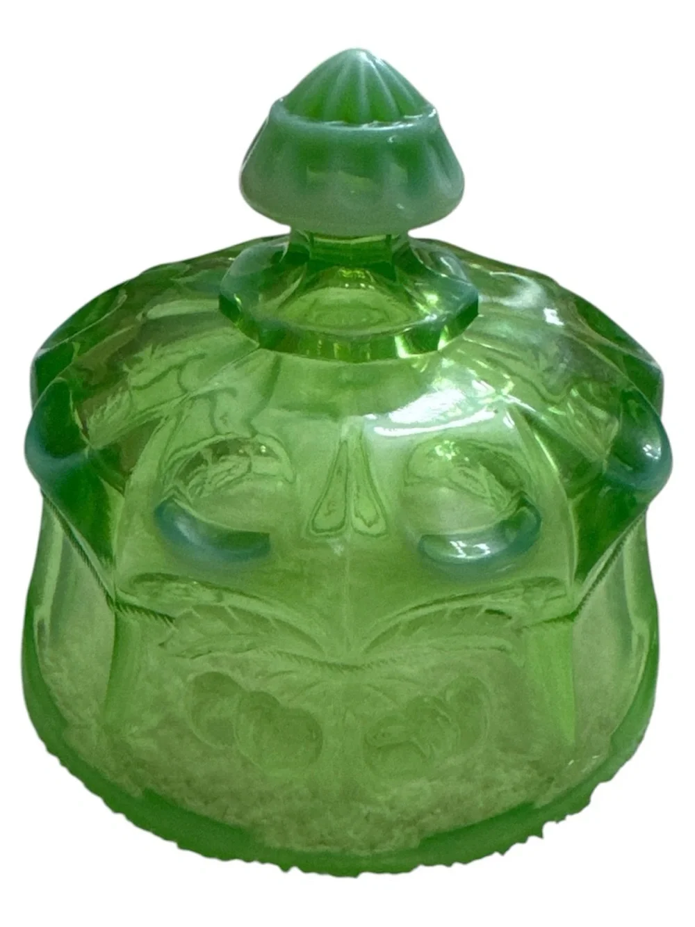 Mosser Glass vintage green