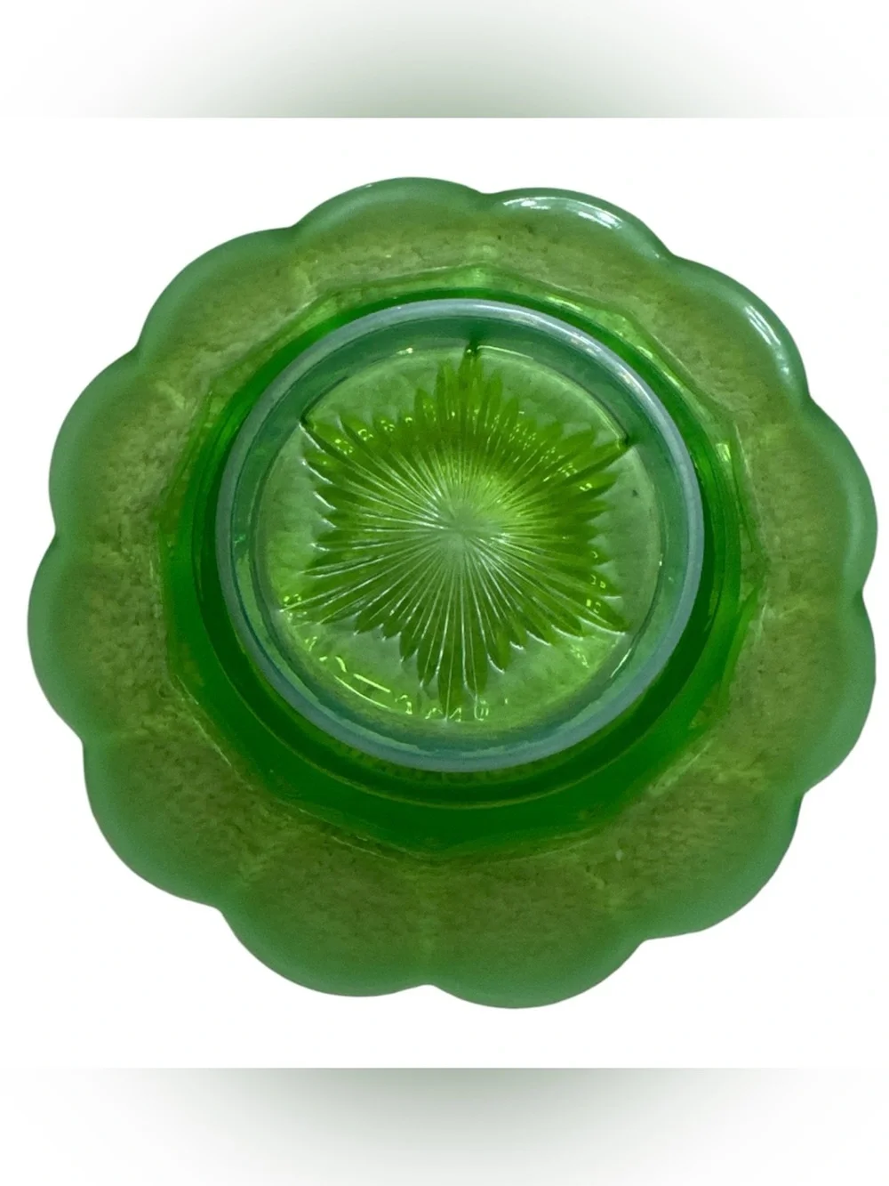 Mosser Glass vintage green