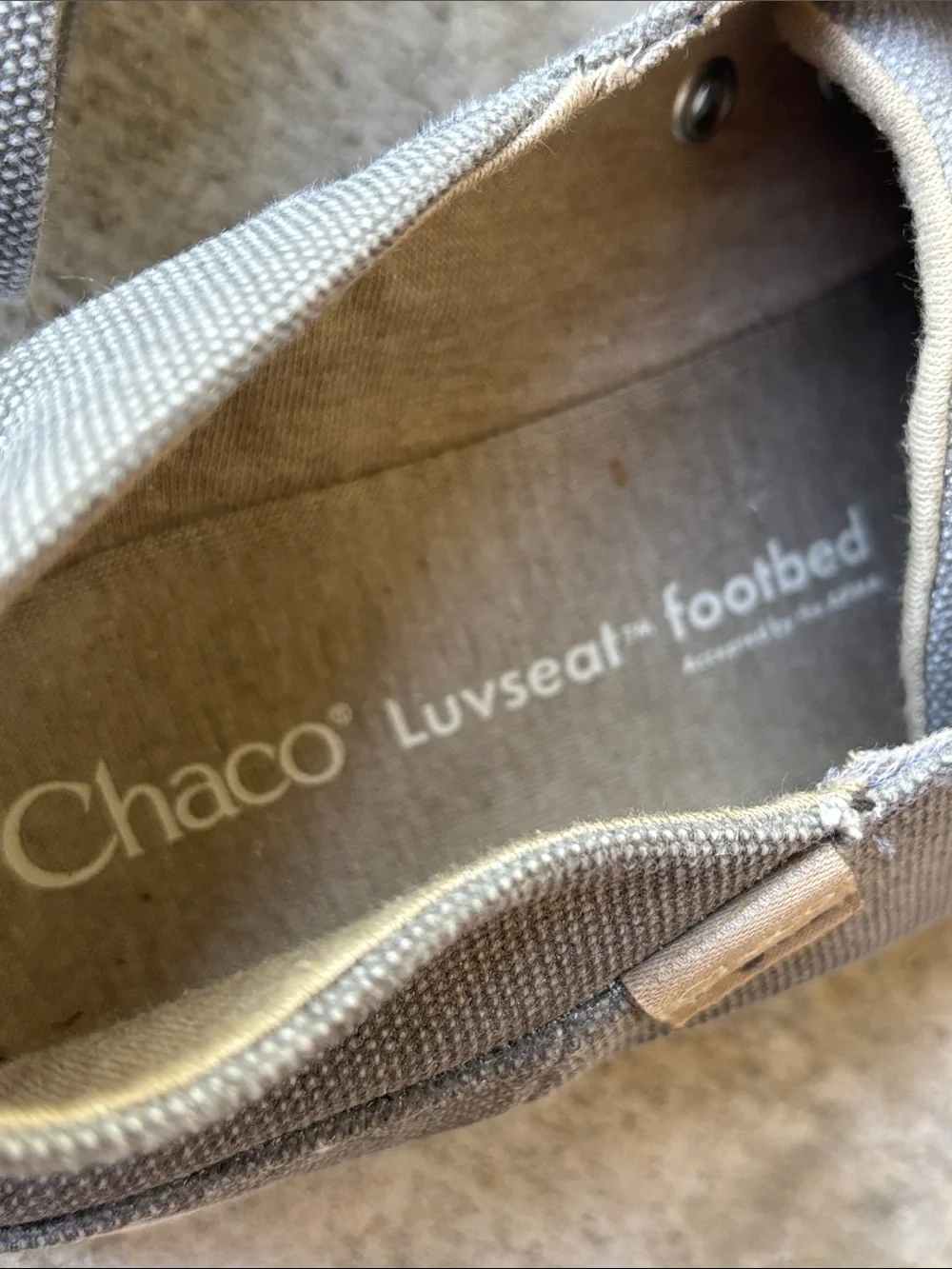 Chaco canvas upper