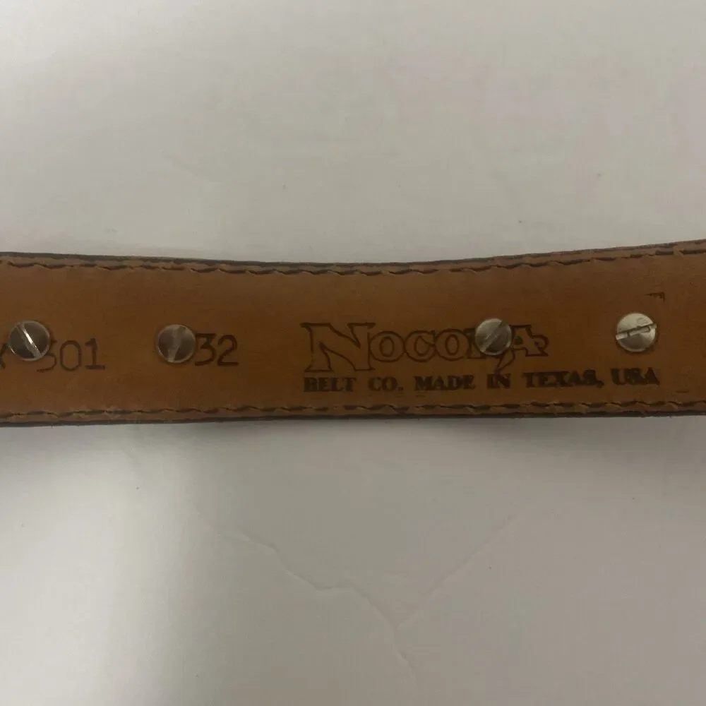 Nocona concho belt