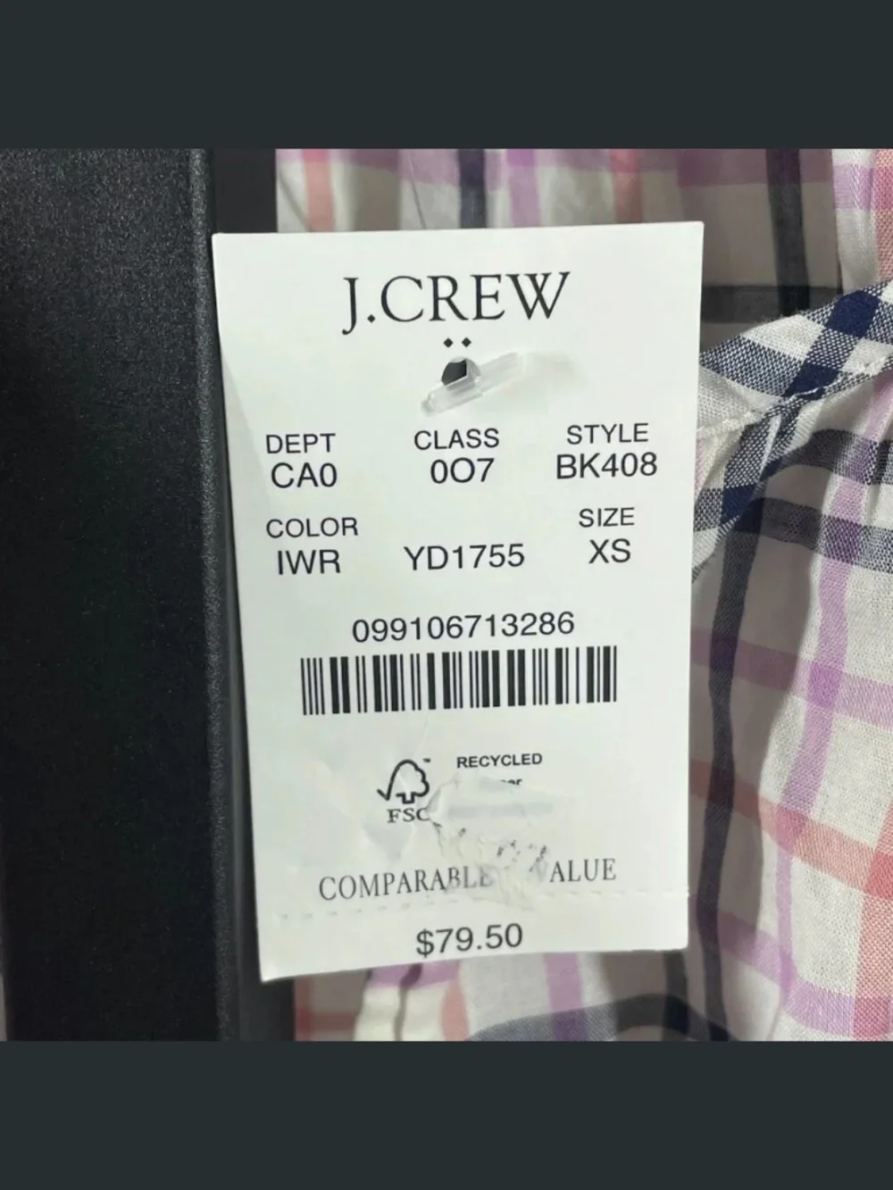 J. Crew crew shirt