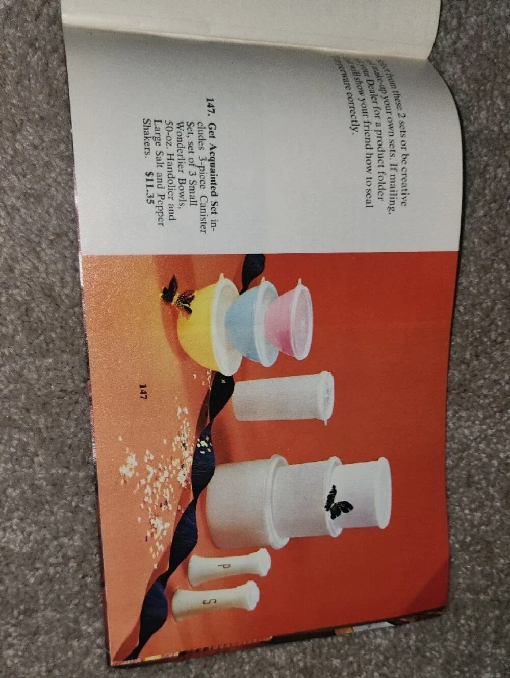 VTG 1973 Tupperware Product Catalog Brochure Retro Home Party Ephemera  Descript