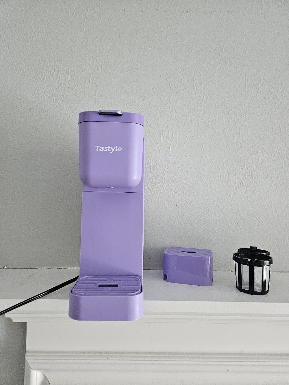 NWOT Tastyle Any Brew Mini Single Serve Coffee Maker- Purple